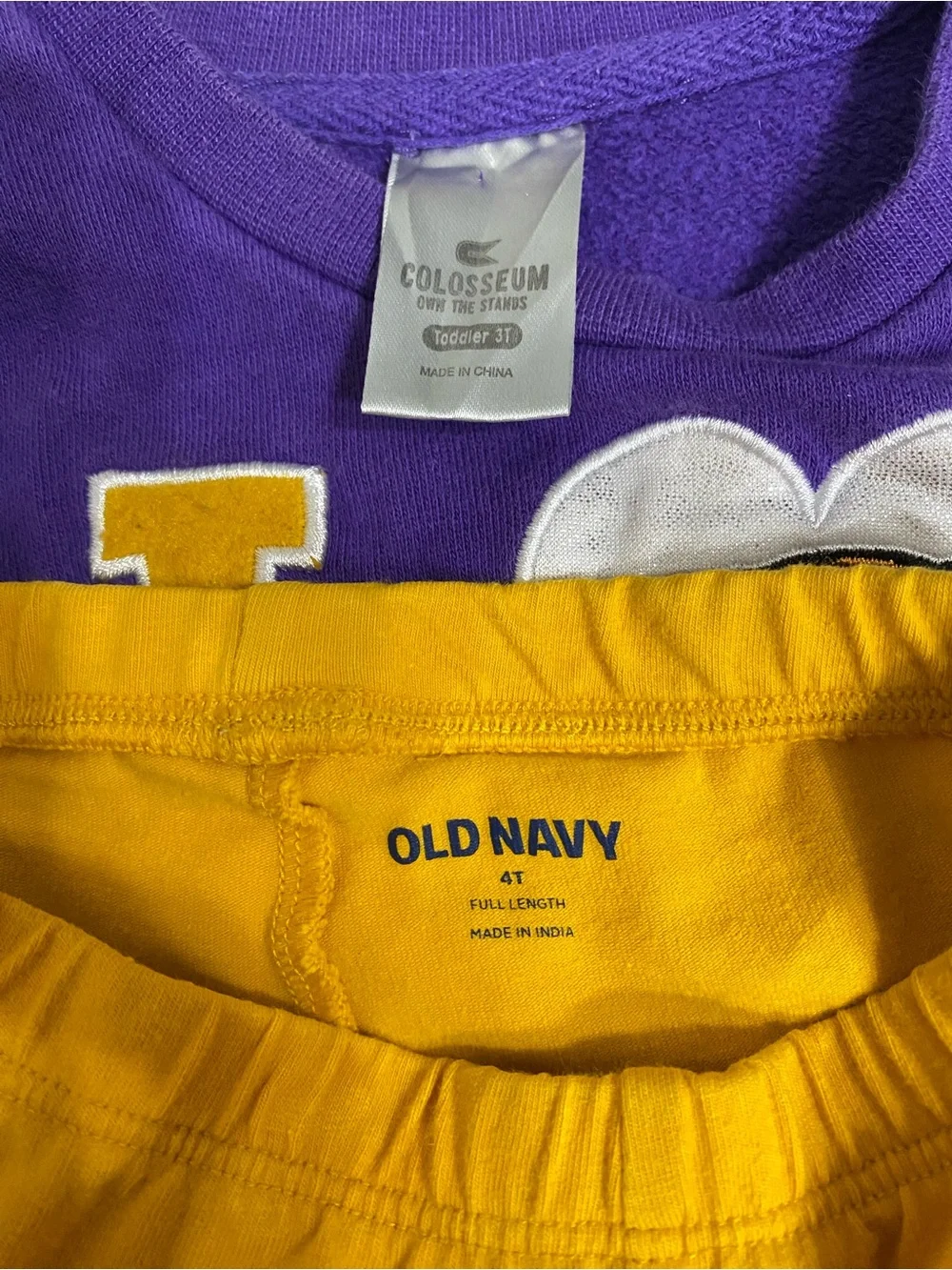 LSU Tigers Toddler Girl Outfit